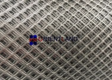 Raised Expanded Mesh Screen Grating Low Carbon Steel Material High Strength