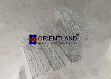 Square / Rectangular Hole Welded Gabion Baskets For Landscaping Quick Install
