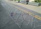Durable Concertina Razor Wire Coil , Obstacle BTO Security Barbed Wire Fencing
